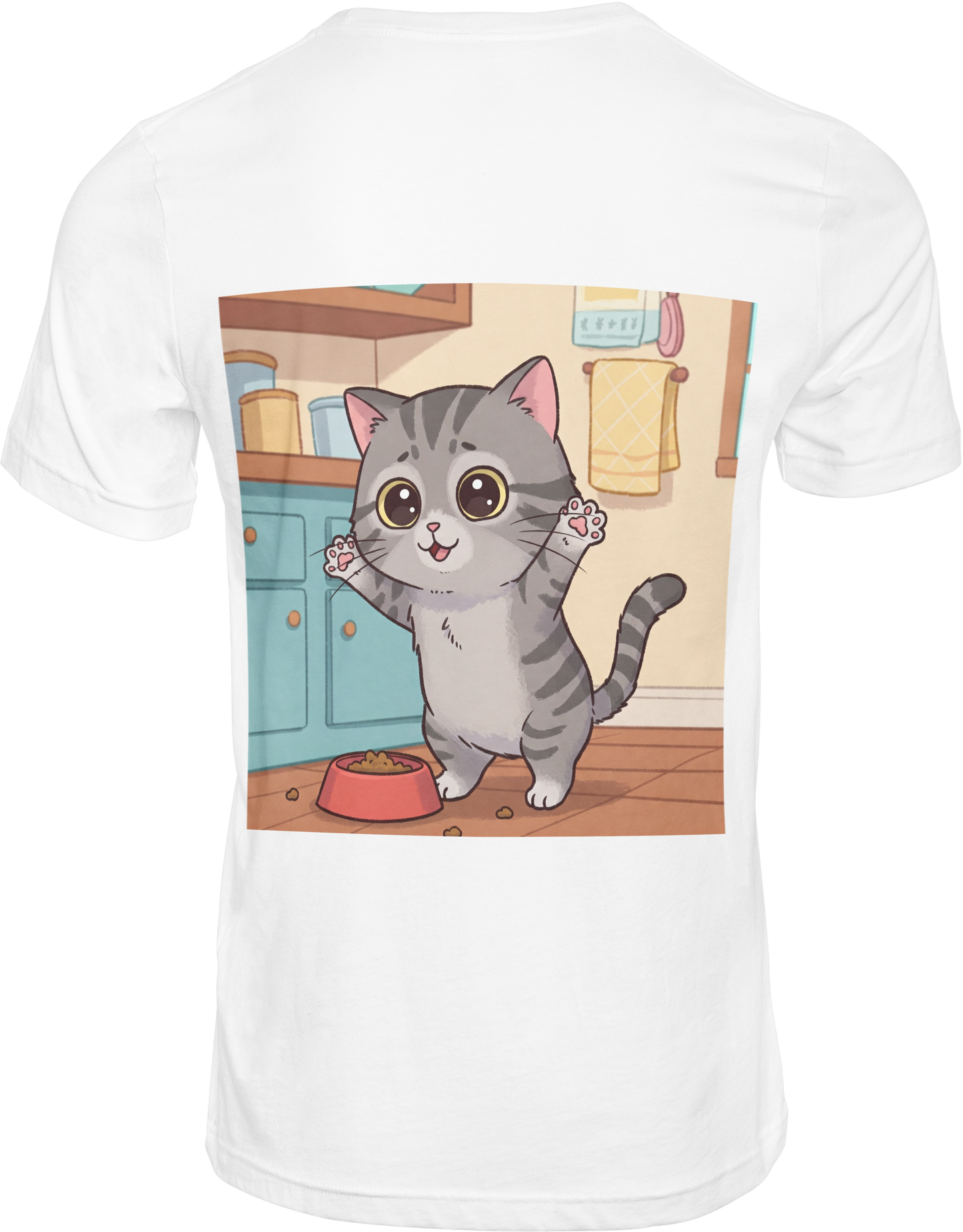 Begging Cat - T-Shirt